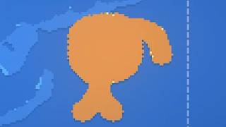 海で隔絶された島でどんな文明が生まれるか見守るワールドボックス
