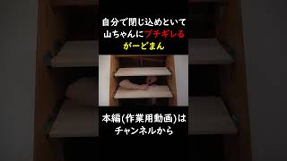 自分で閉じ込めといて山ちゃんにブチギレるがーどまん　 #チャンネルがーどまん #切り抜き＃shorts