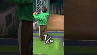 １球だけでナイスショットチャレンジ ＃ゴルフ #打ちっぱなし