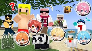 【ドズル社×すとぷり】マイクラMOBになってバレずに忍び寄れ！！【ドッキリ】