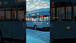 A #RiversideCity Wakes in Silence as a Tram Glows with Light and #Jazz Plays Through the #Stillness